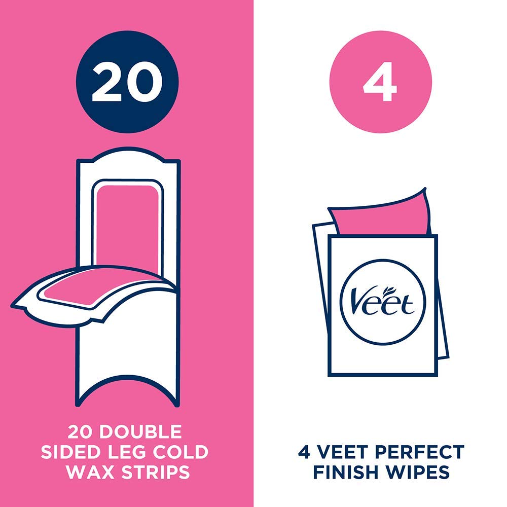 Veet Ready To Use Wax Strips Normal x 40