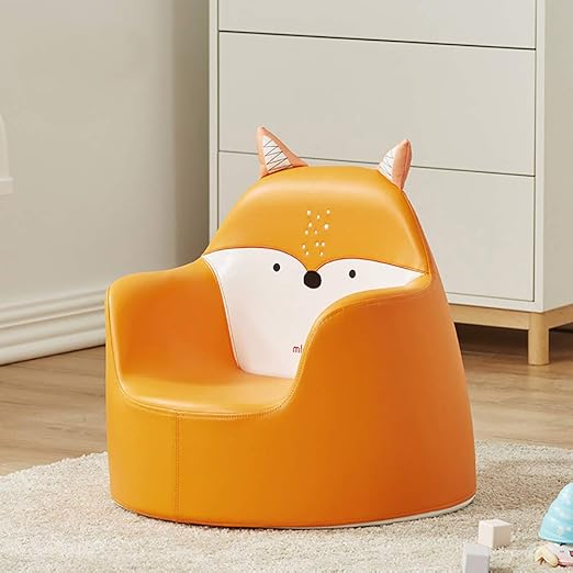 orange kids chair