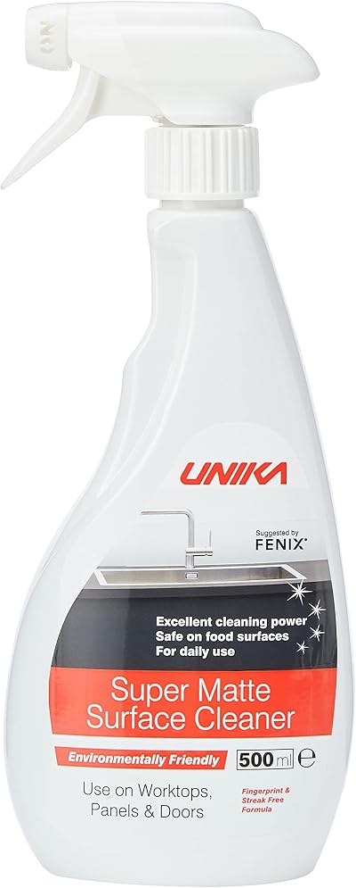 Unika Super Matte Laminate Cleaner 500ml + Microfibre Cloth
