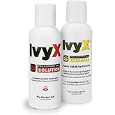 CoreTex Ivy X Pre & Post Poison Ivy Treatment Combo Kit - 4oz Bottles of Rash Prevention & Treatment to Protect Against Itching - Also Works on Poison Oak & Sumac Oils
