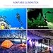 800 Lumen LED Dive Light Rechargeable PFSN Professional Scuba Diving Flashlight Underwater 50m Waterproof Best for Expert Diving at Night Snorkeling Caving Fishing(18650 Battery and Charger Included)