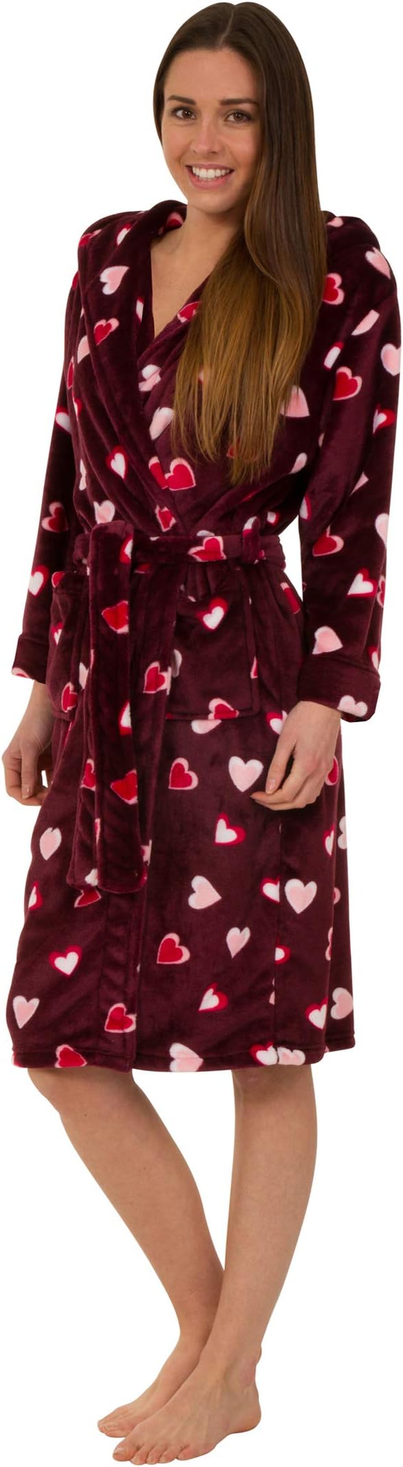 Florentina Women's Soft Fleece Robe