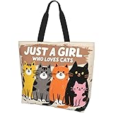 OLUSENMO Tote Shoulder Bag Large Durable Reusable Eco-friendly Handbag Lightweight Stylish for Daily Use-19.7x15.7x5.9 Inch