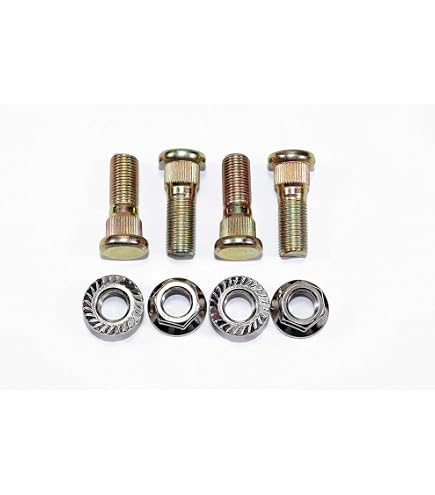 Amazon.com: 4 Studs Compatible with Kawasaki Front Rear Wheel Hub