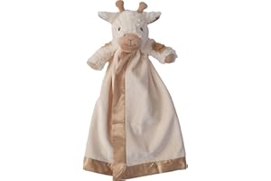 Bearington Lil' Lofty 18 in Giraffe Loveys for Babies - Security Blanket for Babies - Lovies Security Blanket with Stuffed An