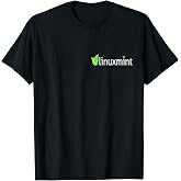 Linux Mint lover T-Shirt tagline with Logo Open Source Os T-Shirt