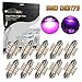 Partsam 31mm Festoon 12-3528-SMD Interior Dome Map Reading LED Lights Lamp Bulbs, Purple, Pack of 10