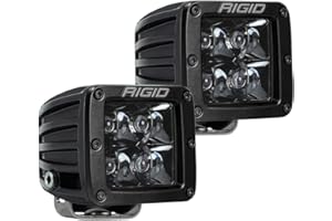 Rigid Industries - D-Series Midnight Edition - Spot - Set of 2 (202213BLK)