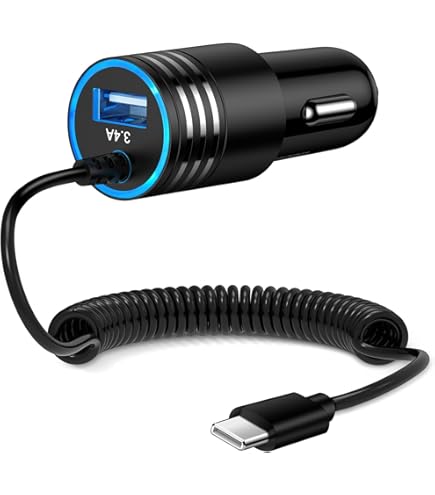Amazon.com: Fast Car Charger Android USB Type C Charging Cable