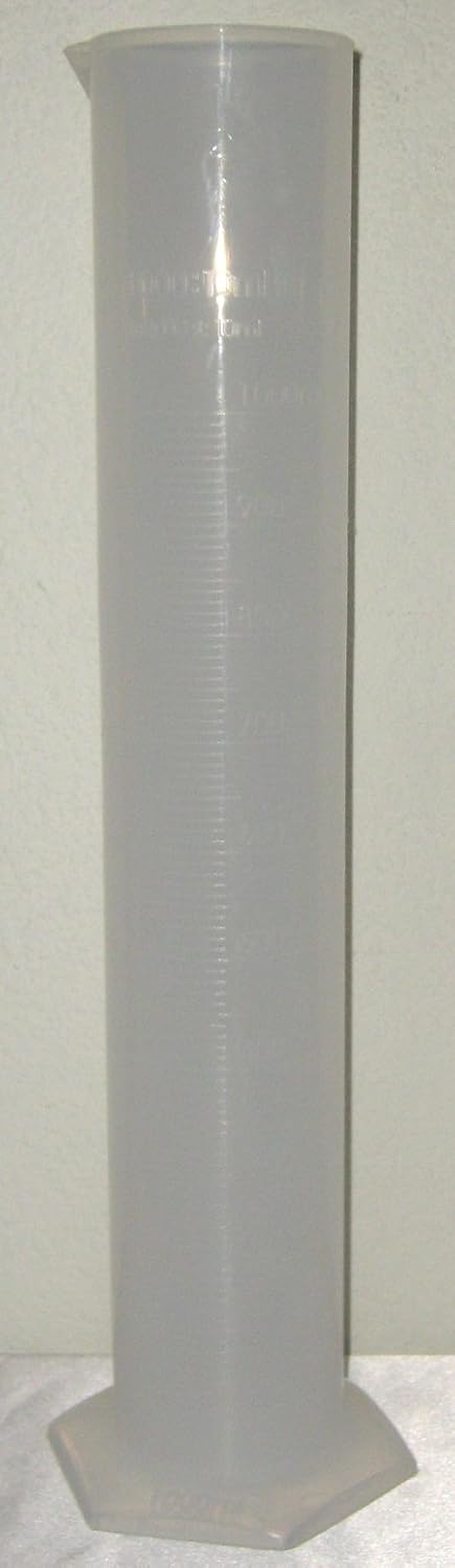 1000 Ml Plastic Cylinder Graduated 1l Science Lab Cylinders Amazon Com Industrial Scientific