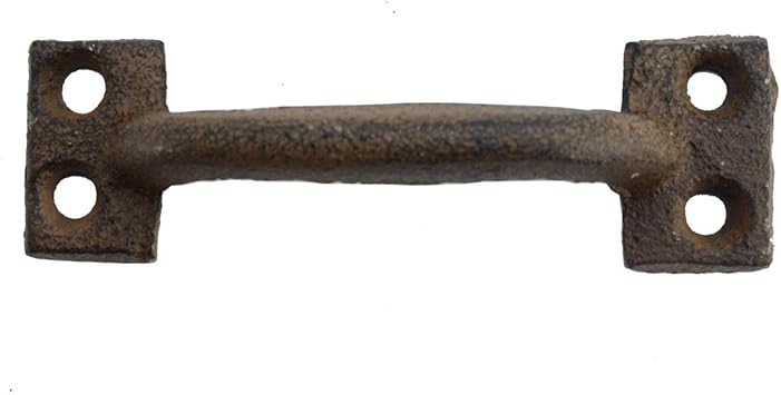 Treasure Gurus Antique Cast Iron Cabinet Door Handle Rustic Drawer