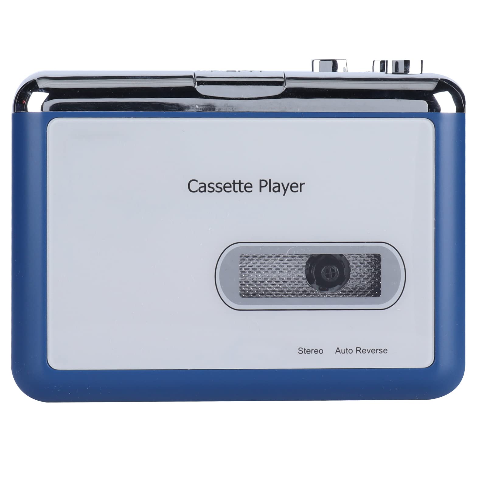 Bluetooth Cassette Player, Auto Reverse Walkman Portable Cassette Tape Player, Tape Player Bluetooth Output to Headphone Speaker, with Headphone