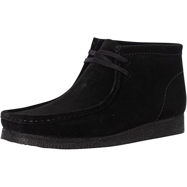 Clarks ORIGINALS Mens Wallabee Suede Leather Black Shoes 8