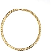 JEM Renaissance Curb Chain 60cm Gold-plated Stainless Steel for Men and Women