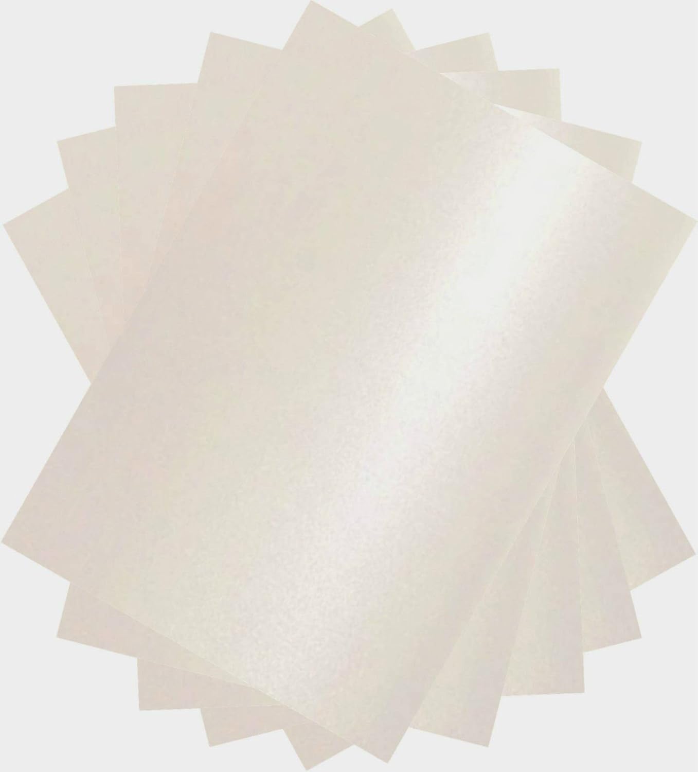 Pearl White A4 Card Stock x 50 Sheets, 250gsm, Double Sided Stella