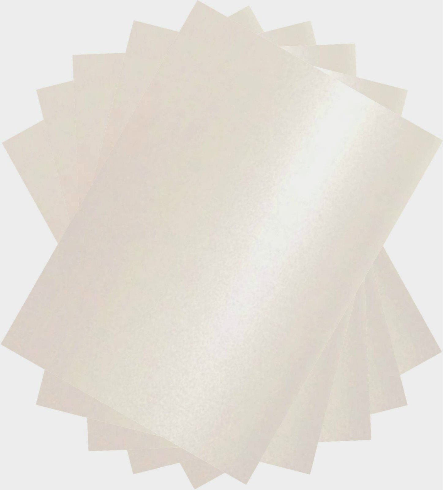 Stella Crafts Pearl White A4 Card Stock x 100 Sheets, 250gsm, Double Sided