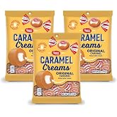 Goetze's Candy Classic Vanilla Caramel Creams, 4 oz Bags 3 Pack | Individually Wrapped Chewy Caramel &amp; Vanilla Cream Treats, Fresh from the Factory
