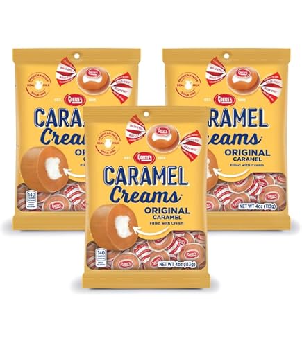Amazon.com : Goetze's Candy Classic Vanilla Caramel Creams, 4 oz