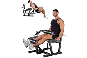 Leg Extension Curl Machine for Home Gym, 700LBS Capacity Seated Leg Curl & Extension Machine, Heavy Duty Quad Hamstring Build