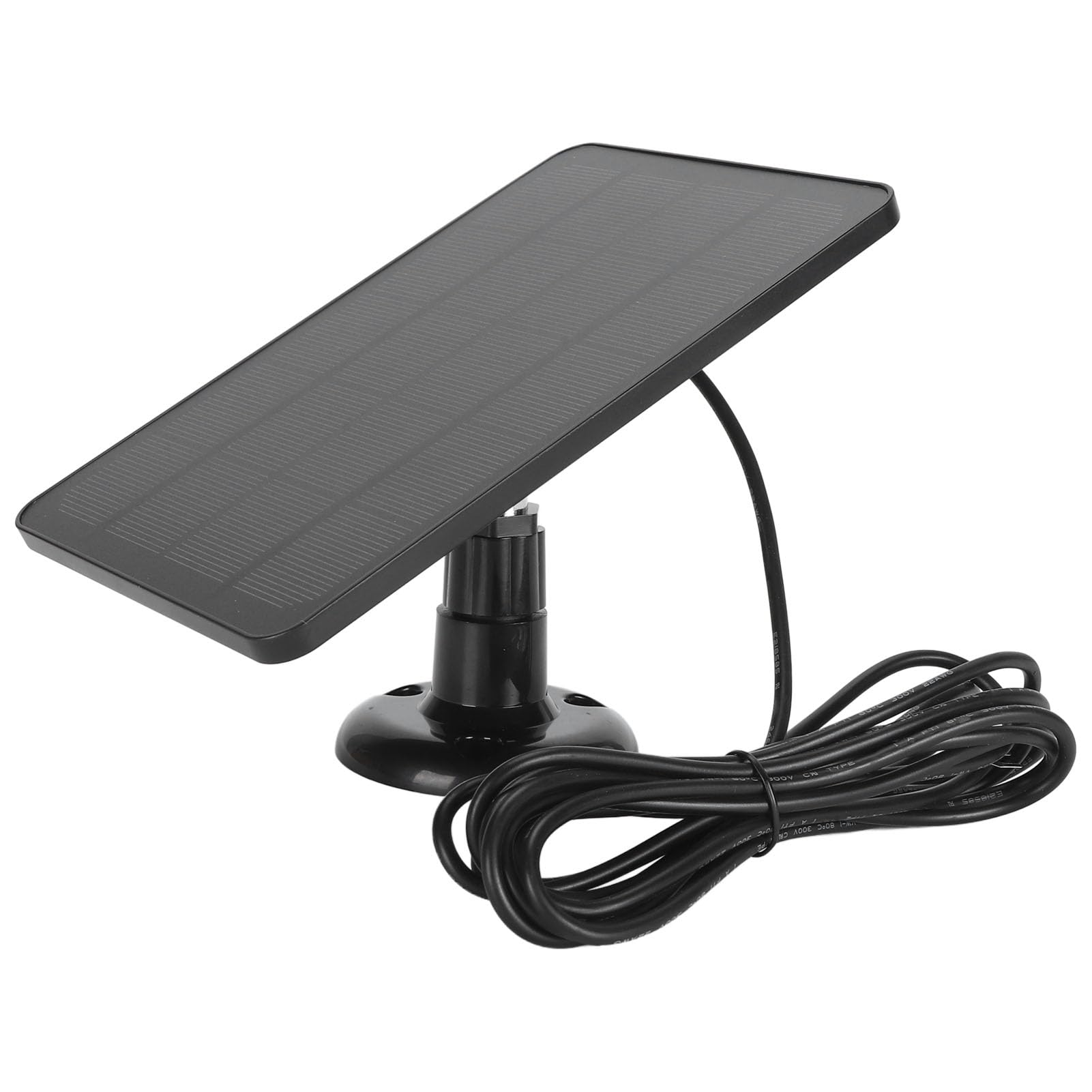 ciciglow Solar Panel Camera Charger, IP66 Waterproof, 10W Solar Panel with 9.8ft USB Cable for Nest, Doorbell 2K, 2, 3, 3+, 4 Plus