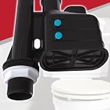 Spares2go Dual Flush Toilet Syphon Height Adjustable 7.5-9.5 in WC Cistern view 7