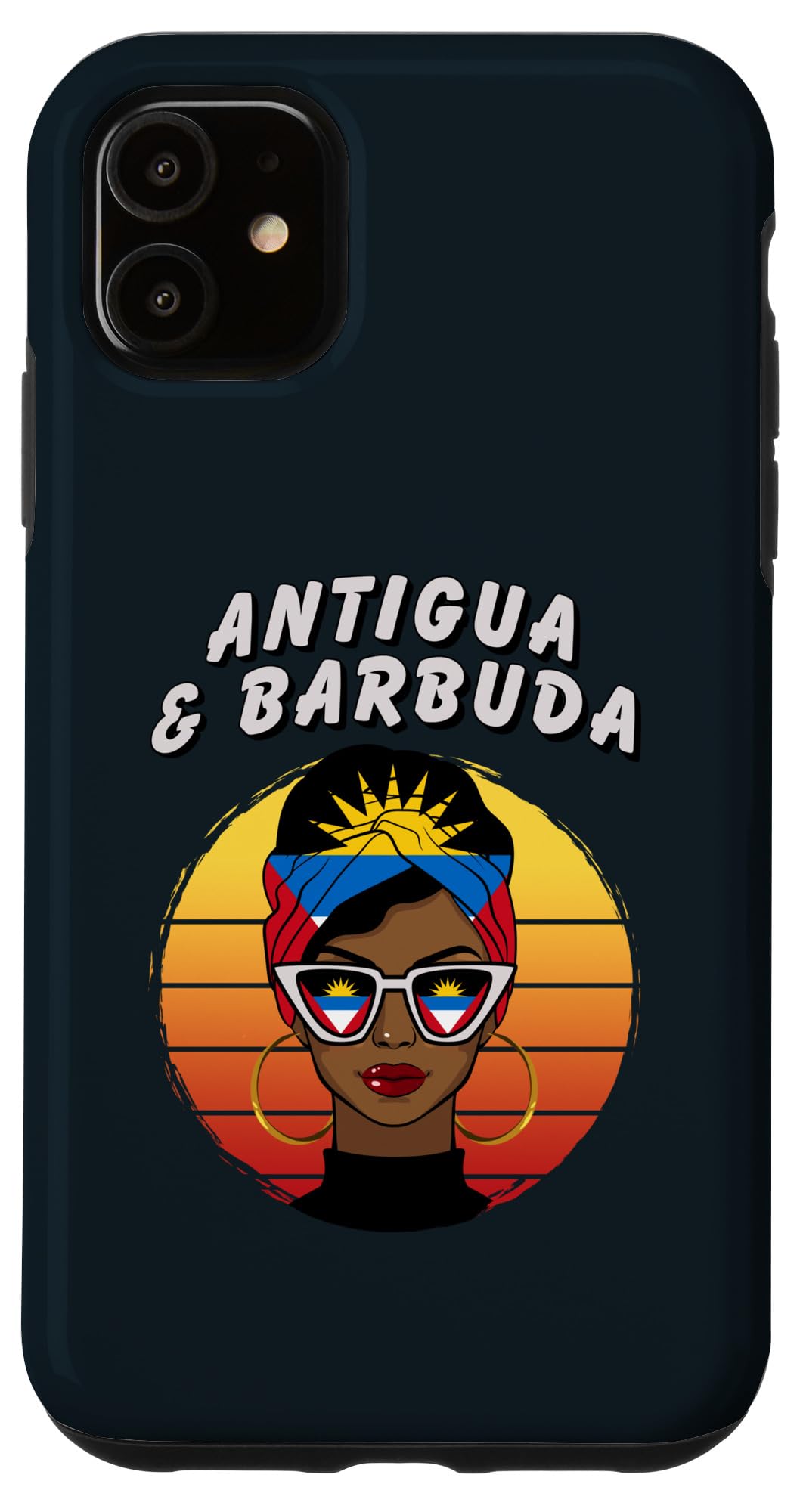 iPhone 11 Antigua and Barbuda, Antiguan Flag, Antiguan Women Antiguan Case