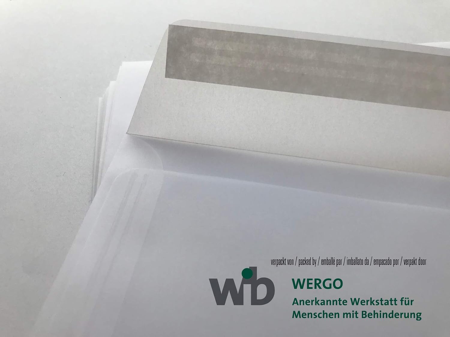 umschlag-Discount, Transparent Envelopes, C5 = 229 x 162 mm, 100g/m2, Peel and Seal, 100 pc, weiß-transparent - Image 4