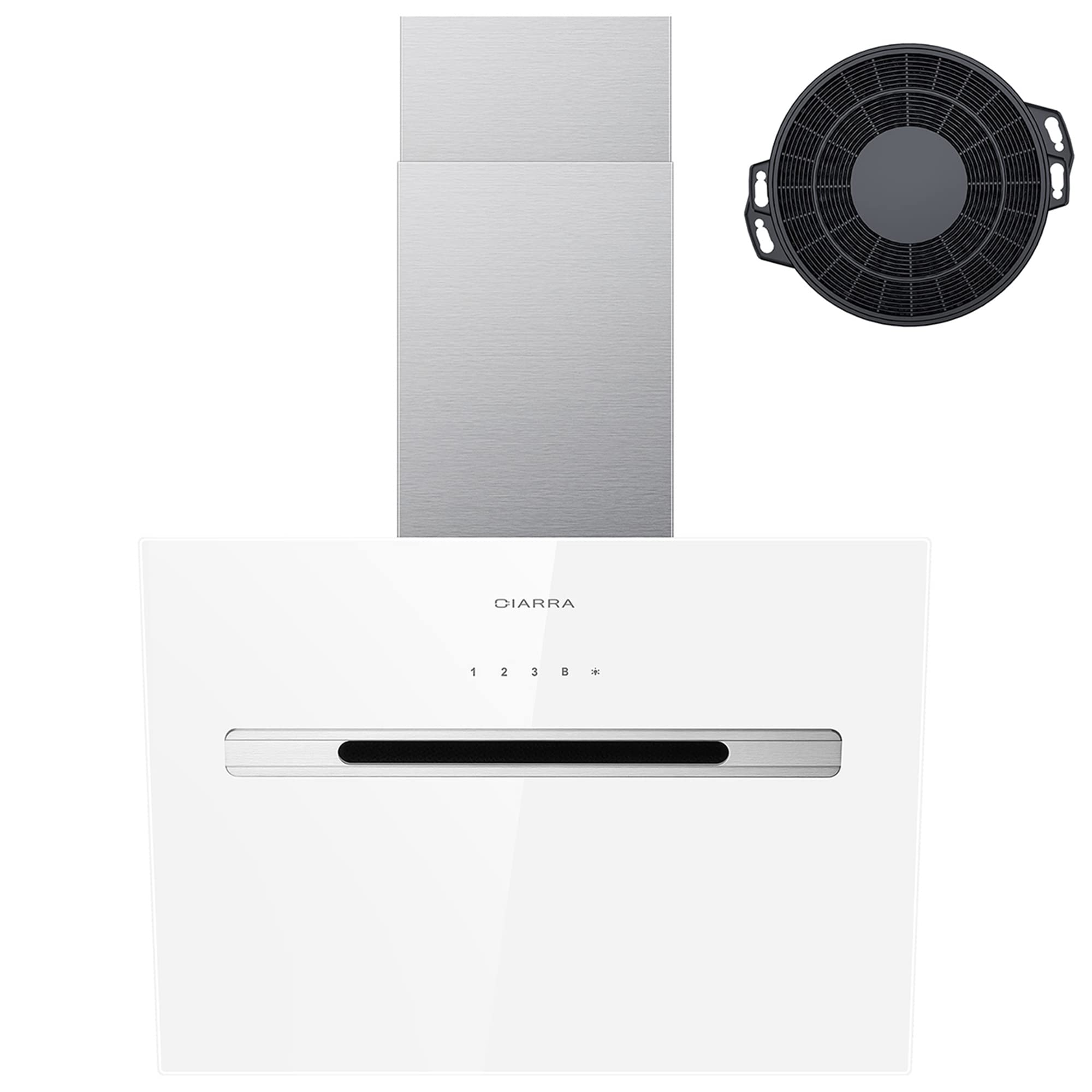 CIARRA-CBCS6736G-Clase-A-60cm-Campana-Extractora-de-Pared-Cocina-Control-Tactil-y-por-WIFI-700mh-Velocidad-Boost