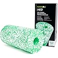 BLACKROLL - MED or MED 45 Foam Roller, Ideal for Myofascial Trigger Point Release and Back Massage, for Yoga, Exercise, Pilates, and Home Gym Workouts and Muscle Recovery, White/Green