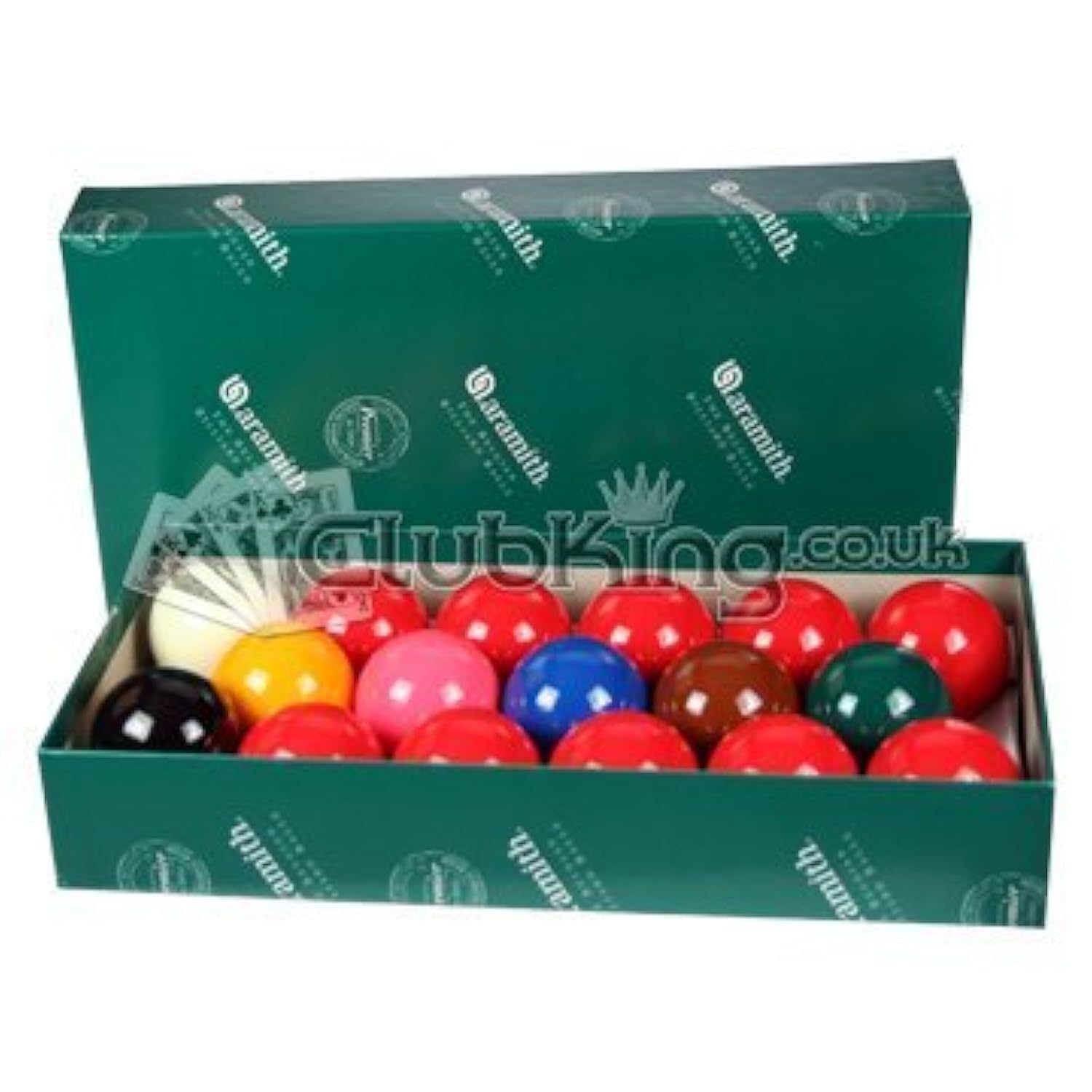 Snooker 17 Ball 1 7/8" Set, Aramith