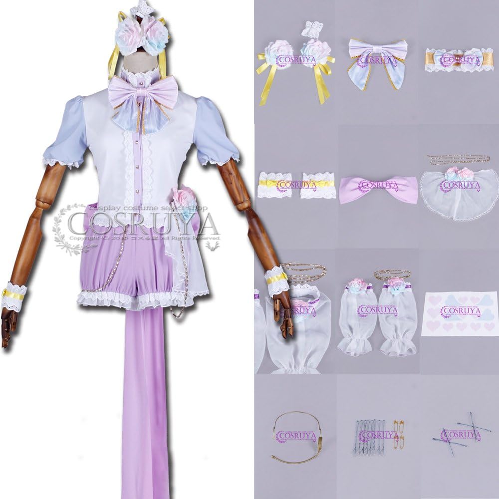 Amazon ラブライブ コスプレ 星空凛 衣装 Love Live ホワイトデー編 天使版 覚醒後 ほしぞらりん 風 スクフェスur Sr 公開記念 Korjapan店特典付き 女性用ｓサイズ コスプレ 仮装 通販