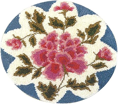 YINSY DIY Rug Crochet Yarn Kits Latch 