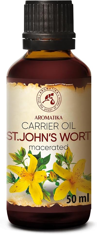 AROMATIKA St. John's Wort Oil 50ml Pure Natural Cosmetic Grade DIY Hair Skin