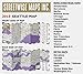 Streetwise Seattle Map - Laminated City Center Street Map of Seattle, Washington - Folding pocket size travel map with monorail & streetcar lines