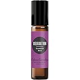 Edens Garden Relaxation Essential Oil Roll-On Blend- 100% Pure Premium Grade, Natural, Therapeutic, Aromatherapy, Kid & Skin Safe, The Best for Comfort, Relaxation Pre-Diluted 10 ml (.33 fl oz)
