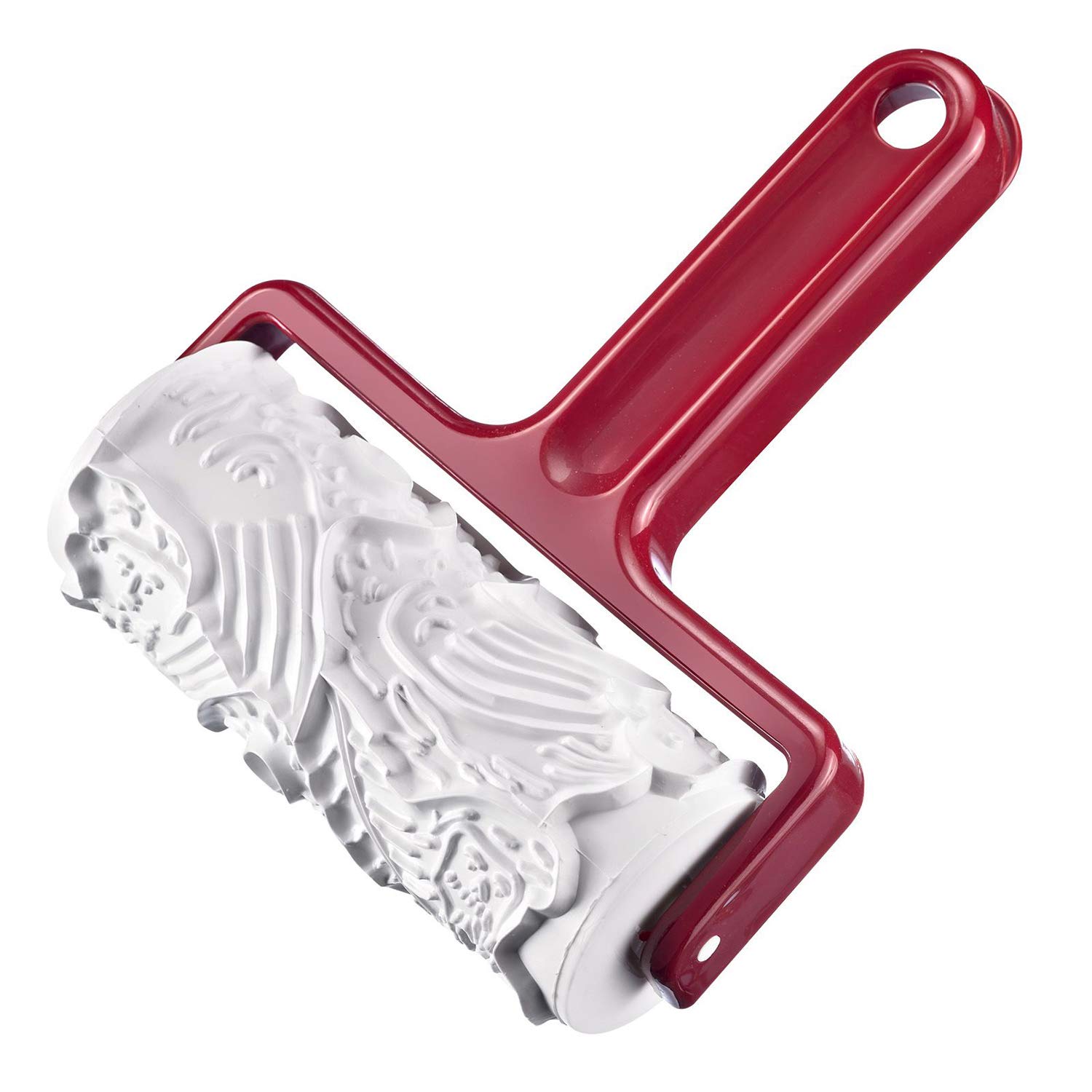 Westmark Cookie Roller, With 7 different patterns, Length: 17.2 cm, Plastic, Klausi, White/Red, 32162270