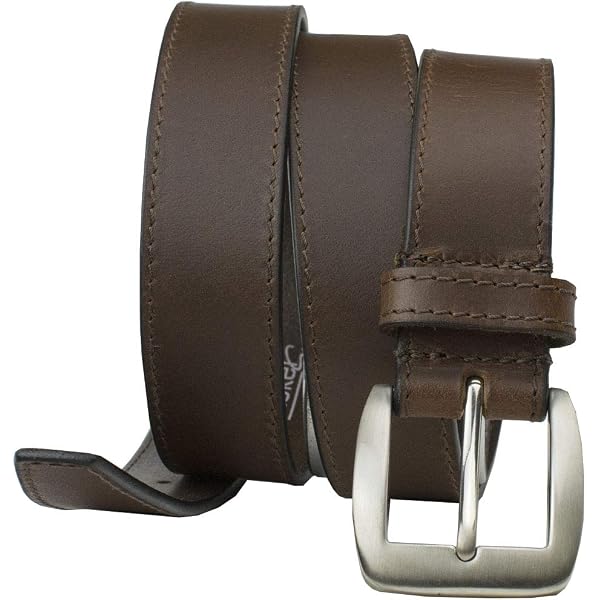 Amazon.com: Nickel Smart Silver Square Titanium Tan Belt - 32" : Clothing,  Shoes & Jewelry