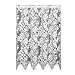 Heritage Lace Dogwood 55-Inch by 63-Inch Drop White Panel