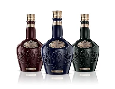 Chivas Royal Salute Blended Scotch Whisky 21 Year Old mit Geschenkverpackung – 21 Jahre gereifte Premium-Whisky Komposition a