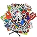 Funny Sticker Pack, Auto-Partner Waterproof Cool Vinyl Decals for Laptop, Skateboard, Luggage, Car, Bumper, Bike and Water Bottles (100 Pcs/Pack)