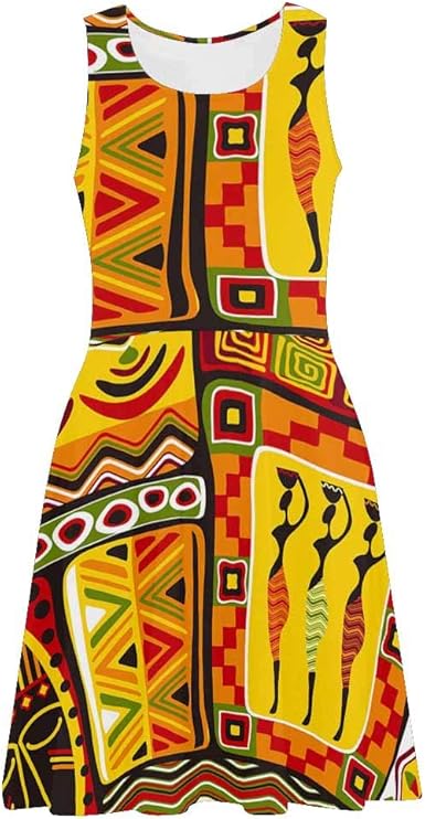 african sun dress
