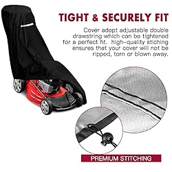 Outdoors Lawn Mower Cover - Heavy Duty 420D
