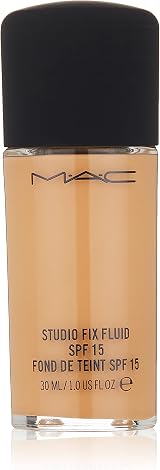 MAC Studio Fix Fluid SPF 15 Foundation NC35 Long-Lasting Medium Coverage