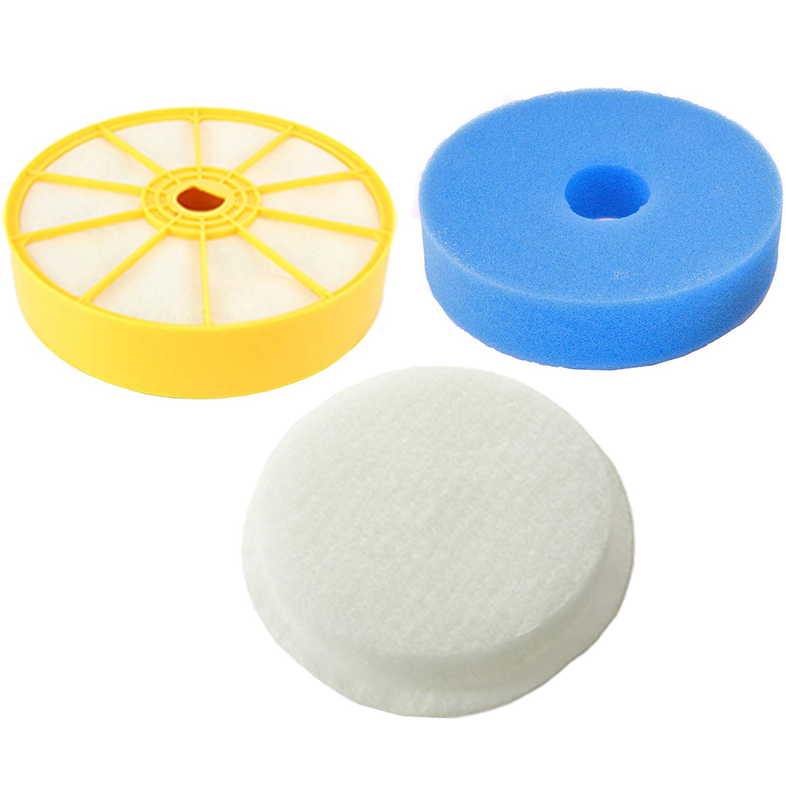 First4spares Washable Round Pre Motor Side Filter and Post Motor Filter Pad for Dyson DC07 Vacuum Cleaners