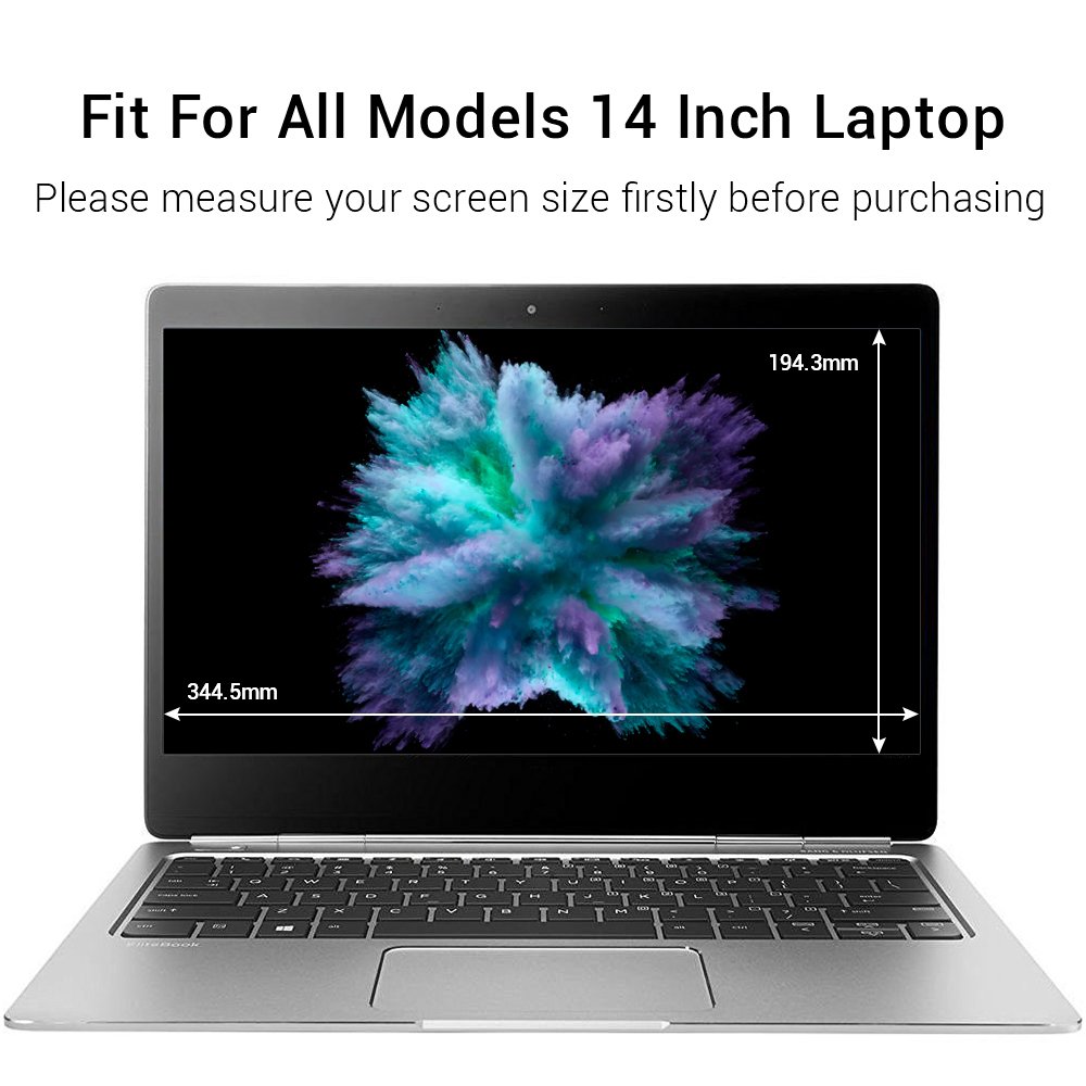 EyeO2 15.6 Inch Screen Protector for Laptop Screen Cover High Clarity Anti-scratch Touch Screen Guard Film for Notebook Protection, Anti-myopia Compatible with All Models