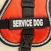 Service Dog Vest Harness - Light Weight But Durable - Fits Sizes 17