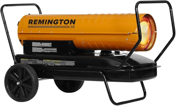 Remington 50 Forced Air Heater - Remington 35 Portable Forced Air
