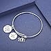 CJ&M Graduation Gift Jewelry Stainless Steel 2018 She Believed She Could So She Did Bangle Bracelet Inspirational Gift for Girl,Women....
