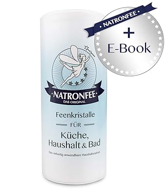 Natron – Original Natronfee – 250 g Dose, wiederbefüllbar, praktischer Streueinsatz – Baking Soda, Natriumhydrogencarbonat, N