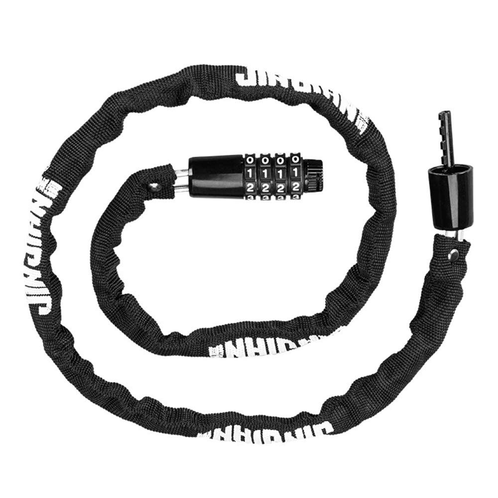 Bike Password Lock Cycling MTB Road Bike Chain Anti-theft Lock Ultra-light Portable Lock Bicycle Safety Stable Accessories